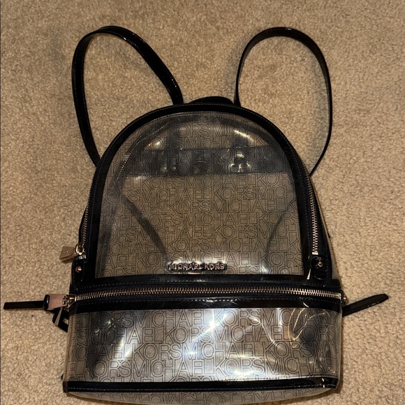 MICHAEL KORS - Small Clear Backpack main image 5